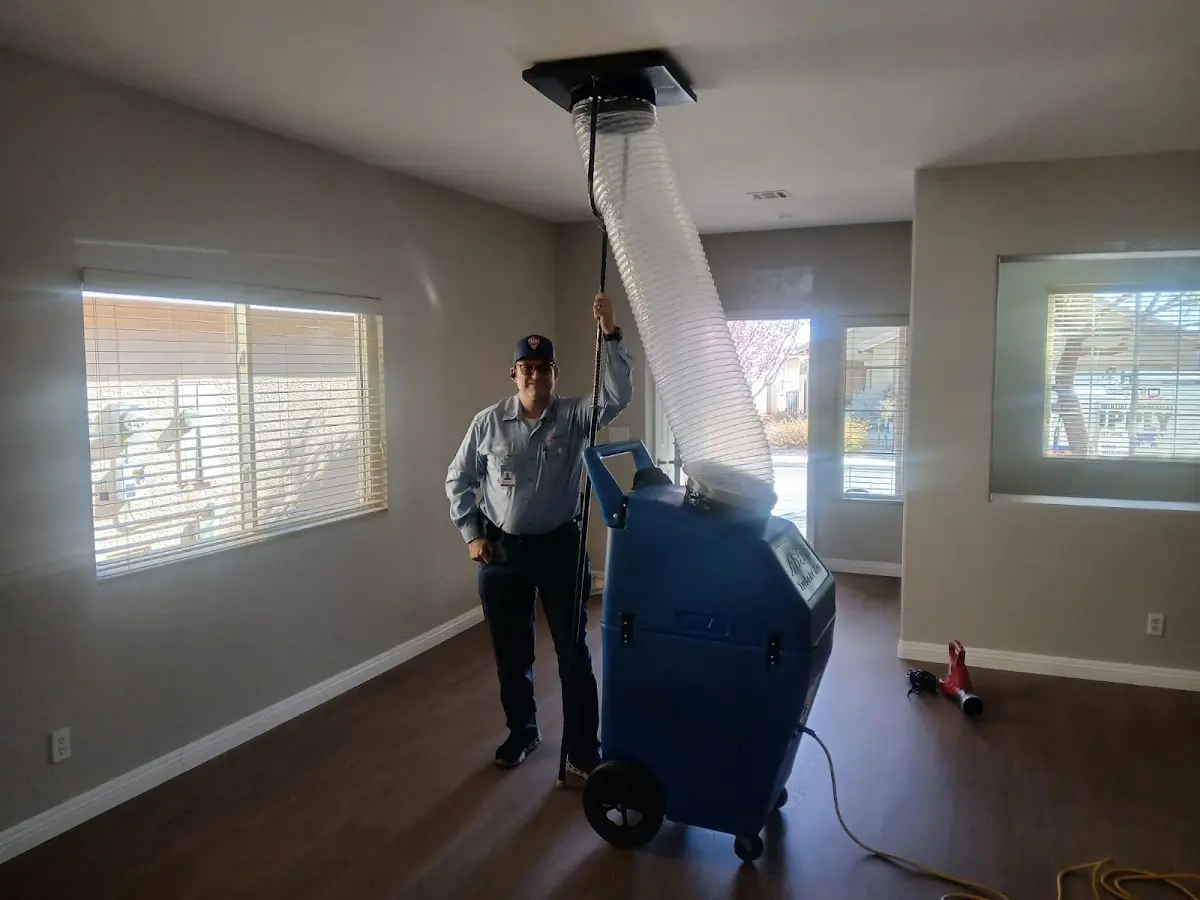 Professional Dryer Vent Cleaning work inside a Three Lakes home